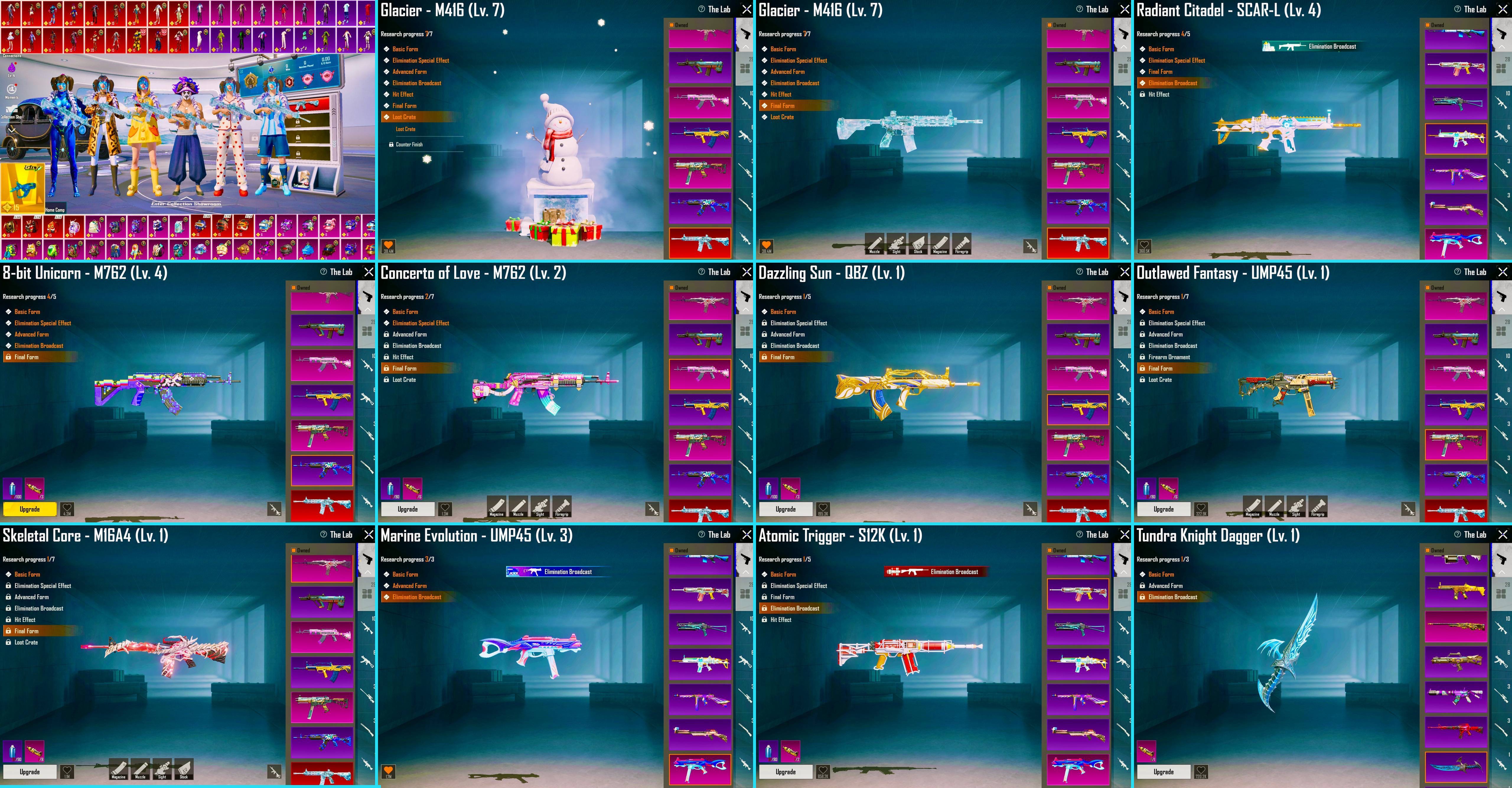 Account PUBG តម្លៃ 125$